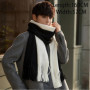 Fashion Scarf Man Winter Warm Soft Skin Friendly Long Muffler With Tassel Cashmere Wraps Windproof In Cold Day Unisex Pashmina