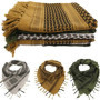 Outdoor sports camouflage windproof thickened printed Arabic square cycling scarf mask desert scarf headband camouflage scarf