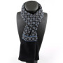 Spring Winter Silk Scarf Men Luxury Fashion Scarves Printed Plaid Neck Scarf Shawl Wrap Vintage Warm Neckerchief Accessories