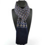 Spring Winter Silk Scarf Men Luxury Fashion Scarves Printed Plaid Neck Scarf Shawl Wrap Vintage Warm Neckerchief Accessories