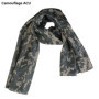 Military Tactical Camouflage Scarf Mesh Breathable Headband Mesh Scarf / insect proof net camouflage net / Men Women