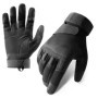 CHRLCK Men Anti-Scratch Cycling Tactics Gloves Wear-resistant Full Finger Hiking Gloves Summer Non-Slip Camping Training Gloves