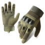 CHRLCK Men Anti-Scratch Cycling Tactics Gloves Wear-resistant Full Finger Hiking Gloves Summer Non-Slip Camping Training Gloves