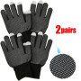 40pcs Anti-slip Wear Resistant Nylon Full Finger Gloves Garden Work Gloves For Women Men Anti-UV Outdoor Cycling Gloves Mittens