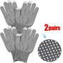 40pcs Anti-slip Wear Resistant Nylon Full Finger Gloves Garden Work Gloves For Women Men Anti-UV Outdoor Cycling Gloves Mittens