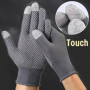 40pcs Anti-slip Wear Resistant Nylon Full Finger Gloves Garden Work Gloves For Women Men Anti-UV Outdoor Cycling Gloves Mittens