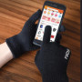 Hot Sale Winter Outdoor Sports Running Glove Warm Touch Screen Gym Fitness Full Finger Gloves For Men Women Knitted Magic Gloves