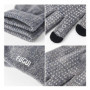Hot Sale Winter Outdoor Sports Running Glove Warm Touch Screen Gym Fitness Full Finger Gloves For Men Women Knitted Magic Gloves