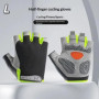 Half Finger Cycling Gloves Men Women Anti Slip Shock Breathable Summer Bicycle Fingerless Sports Gym Training Bike