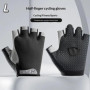 Half Finger Cycling Gloves Men Women Anti Slip Shock Breathable Summer Bicycle Fingerless Sports Gym Training Bike