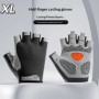 Half Finger Cycling Gloves Men Women Anti Slip Shock Breathable Summer Bicycle Fingerless Sports Gym Training Bike