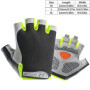 Half Finger Cycling Gloves Men Women Anti Slip Shock Breathable Summer Bicycle Fingerless Sports Gym Training Bike