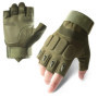 Half Finger Tactical Gloves Protective Anti-slip Durable Breathable for Outdoor Cycling Hiking Military Training Sports Men