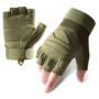 Half Finger Tactical Gloves Protective Anti-slip Durable Breathable for Outdoor Cycling Hiking Military Training Sports Men