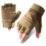 Half Finger Tactical Gloves Protective Anti-slip Durable Breathable for Outdoor Cycling Hiking Military Training Sports Men