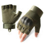 Half Finger Tactical Gloves Protective Anti-slip Durable Breathable for Outdoor Cycling Hiking Military Training Sports Men