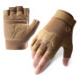 Half Finger Tactical Gloves Protective Anti-slip Durable Breathable for Outdoor Cycling Hiking Military Training Sports Men