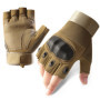 Half Finger Tactical Gloves Protective Anti-slip Durable Breathable for Outdoor Cycling Hiking Military Training Sports Men