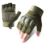 Half Finger Tactical Gloves Protective Anti-slip Durable Breathable for Outdoor Cycling Hiking Military Training Sports Men
