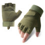 Half Finger Tactical Gloves Protective Anti-slip Durable Breathable for Outdoor Cycling Hiking Military Training Sports Men
