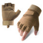 Half Finger Tactical Gloves Protective Anti-slip Durable Breathable for Outdoor Cycling Hiking Military Training Sports Men