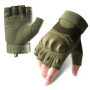 Half Finger Tactical Gloves Protective Anti-slip Durable Breathable for Outdoor Cycling Hiking Military Training Sports Men