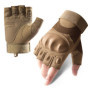 Half Finger Tactical Gloves Protective Anti-slip Durable Breathable for Outdoor Cycling Hiking Military Training Sports Men
