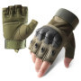 Half Finger Tactical Gloves Protective Anti-slip Durable Breathable for Outdoor Cycling Hiking Military Training Sports Men