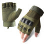 Half Finger Tactical Gloves Protective Anti-slip Durable Breathable for Outdoor Cycling Hiking Military Training Sports Men