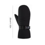 Men Women Ski Mittens Waterproof Snow Gloves Windproof Thermal Cycling Gloves Black Outdoor Sport Snowboard Gloves