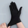 New Fashion Summer Spandex Gloves Men Women Sunscreen Driving Glove Black Etiquette Thin Stretch Dance Tight White Gloves