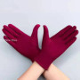 New Fashion Summer Spandex Gloves Men Women Sunscreen Driving Glove Black Etiquette Thin Stretch Dance Tight White Gloves