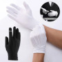 New Fashion Summer Spandex Gloves Men Women Sunscreen Driving Glove Black Etiquette Thin Stretch Dance Tight White Gloves