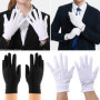 New Fashion Summer Spandex Gloves Men Women Sunscreen Driving Glove Black Etiquette Thin Stretch Dance Tight White Gloves
