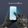 ORZ motorcycle gloves windproof and waterproof leather men's riding gloves touch screen motorcycle off-road gloves winter