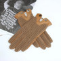 2023 New Men's leather gloves Short style sheepskin outdoor driving fashion gloves Spring and Autumn