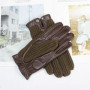 2023 New Men's leather gloves Short style sheepskin outdoor driving fashion gloves Spring and Autumn
