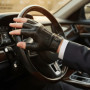Genuine Sheepskin Leather Men's Vintage Gloves Lightweight Design Classic Retro Style Genuine Leather Gloves Breathable Material