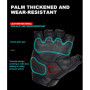 Perforated Motorcycle Half Finger Gloves Men's Motorcycle Leather Gloves Summer Moto Gloves Fingerless Breathable Racing Gloves
