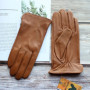 Summer Leather Driving Gloves Men's Sheepskin Touch Screen Thin Unlined Spring and Autumn Outdoor Driver Gloves
