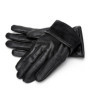 100 Genuine Leather Sheepskin Men's Gloves Winter Warm Cashmere Lined Touch Screen Full Finger Mittens Riding Driving Gloves