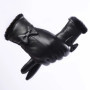 MPPM Hot Sale Men Sheepskin Gloves Genuine Leather Glove for Men Winter Outdoor Warm Fur Thickening Thermal Patchwork Gloves