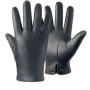 2023 Men's Genuine Leather Gloves Sheepskin Fashion Driving Riding Gloves Hollow Breathable Thin Mitten For Male
