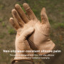 Winter Gloves Suede Fleece Lined Thickened Touchscreen Windproof Waterproof Thermal Men Women for Outdoor Cycling Driving