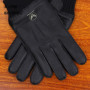 G-A10 Super Offer Genuine Thick Goat Skin Good Quality Leather & Wool Durable Rider Gloves 5 Sizes
