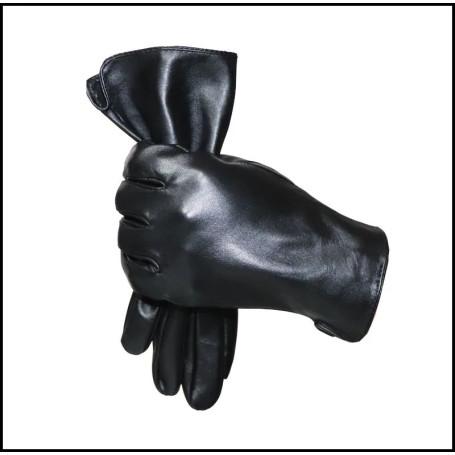 Men's and Women's Leather Gloves Sheepskin Single Leather Unlined Thin Spring, Autumn and Winter Motorcycle Riding Touch Screen