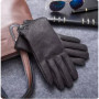 Men's Genuine Leather Gloves - Winter Sheepskin & Deerskin Insulated Outdoor Gloves, Warm Christmas Gift 56-64cm