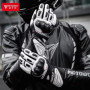 Motowolf Motorcycle Gloves Genuine Leather GM3 Men's Windproof Touch screen Long Version Fall Resistant Motocross Racing Gloves