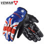 Vintage Skull Motorcycle Riding Gloves Men Touchscreen Motocross Proective Gloves Anti-fall Motorbike Gloves Moto Gloves M-XXL