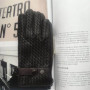 Leather Knitted Gloves Men British Business Casual Hand-Woven Genuine sheepskin Mittens Male Autumn Warm High-End Thin Luvas